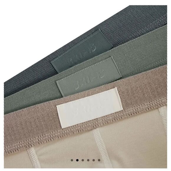 Skims Cotton 3” Inseam Boxer Brief Stone Multi Kyanite/Mineral/Stone NWT in box - Picture 4 of 8